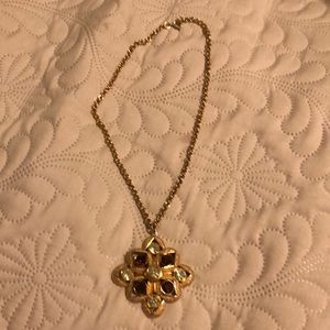 Vintage 18 inch chain pendent necklace